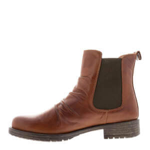 Carl Scarpa Cavalina Tan Chelsea Ankle Boots